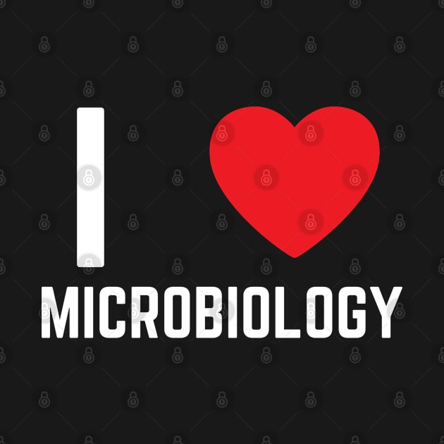 I Love Heart Microbiology by BobaPenguin