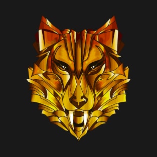 Golden wolf T-Shirt