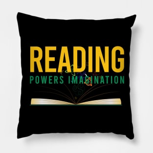 Reading power imagination Pillow