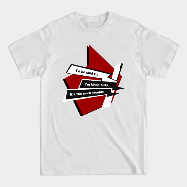 Persona 5 Options - Persona 5 - T-Shirt