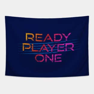 Ready Player One 80s Tapestry