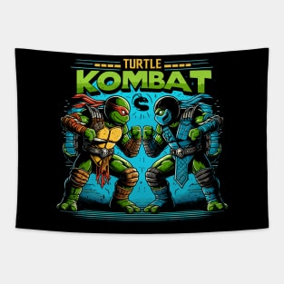 Turtle Kombat Tapestry