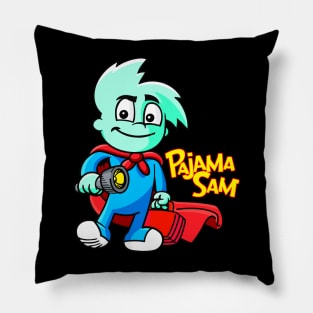 Vintage 90s Pajama Sam Pillow