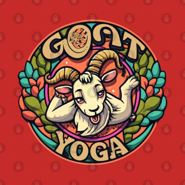 Goat Yoga by Tezatoons