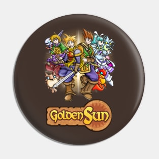 Golden Sun Heroes Pin