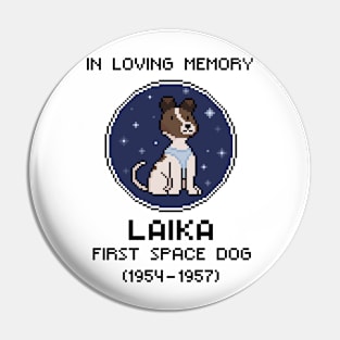 In Loving Memory of Laika Pin