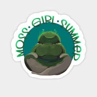 Moss Girl Summer Magnet