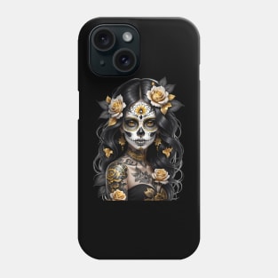 Catrina de Oro- Golden Catrina Phone Case