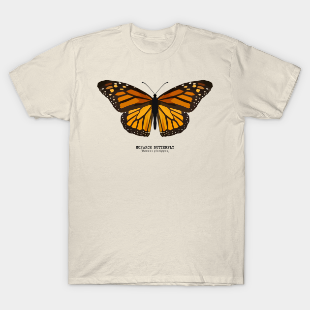 Monarch Butterfly T Shirts - ilustradoranataliaragni