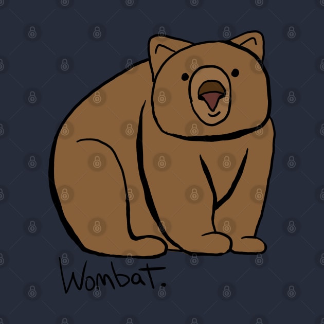 Wombat - Critter by alyga.art