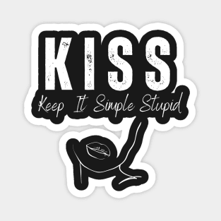 Kiss Nice Tshirt design Magnet