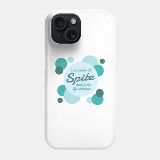 Sugar and Spite and Everything Nice (Blue) Phone Case