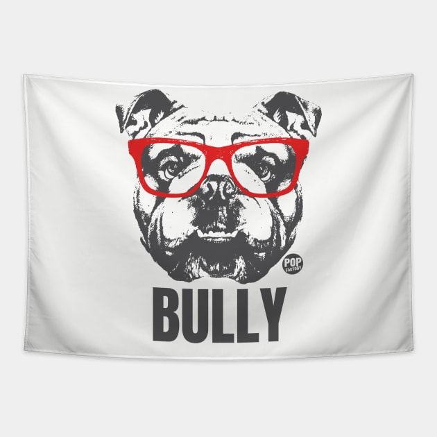 bulldog Tapestry by toddgoldmanart