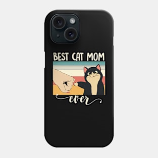 Best cat mom ever Phone Case