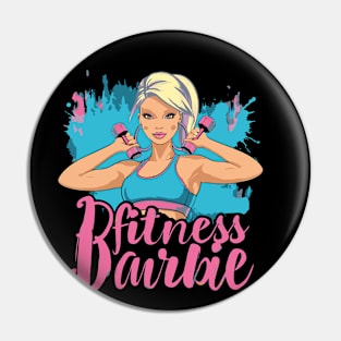 Fitness Barbie Vintage T-shirt 07 Pin