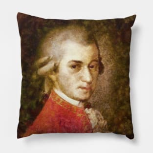 Wolfgang Amadeus Mozart Pillow