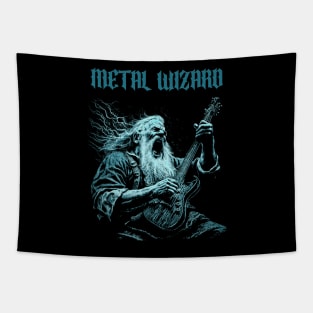 Metal Wizard Tapestry