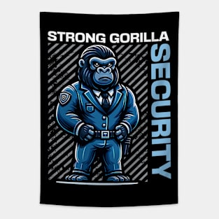 Strong Gorilla Bodyguard Tapestry