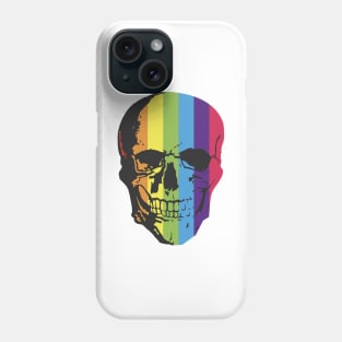 LGBTQIA+ Skull Phone Case