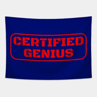 Certified Genius Tapestry