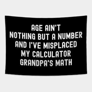 Grandpa's Math Tapestry