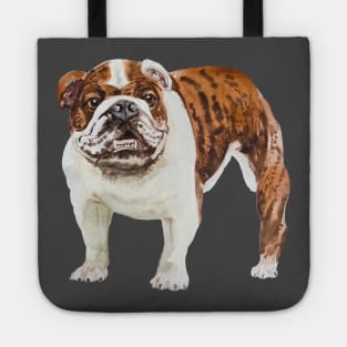 english bulldog Tote