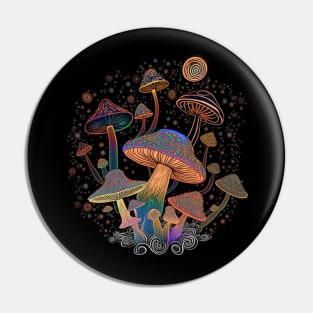 Shrooms Pin