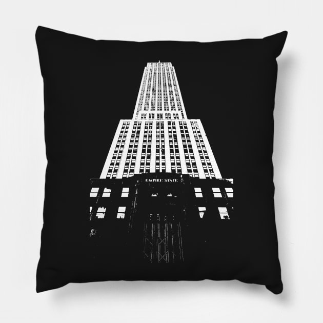 Empire State Pillow by NYCTshirts