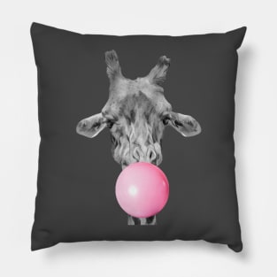 Giraffe bubble Pillow