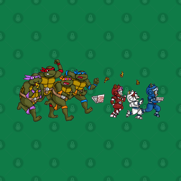 TMNT VS Pizza Cats Samurai Pizza Cats TShirt TeePublic