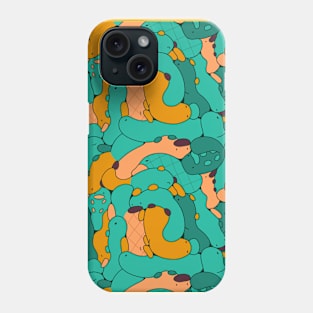 Colorful Platypus Cuddle Party Phone Case