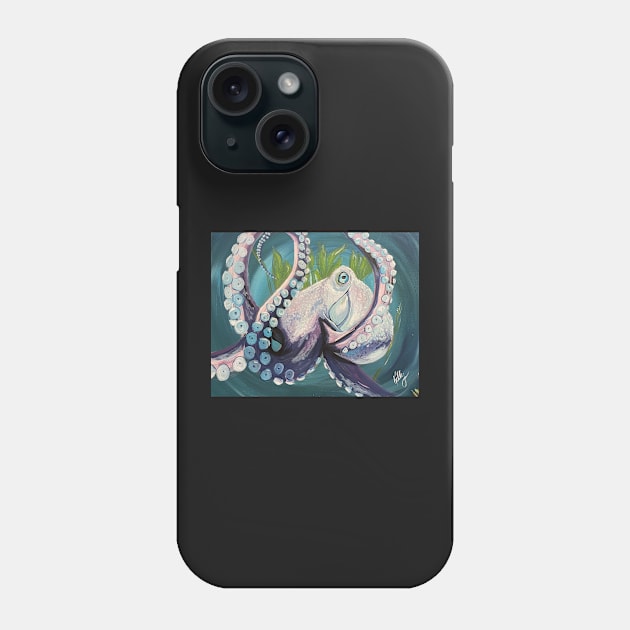 Octopus Phone Case by Artbykellybain