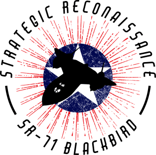 Strategic Reconnaissance SR-71 Blackbird Magnet