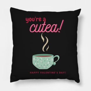 Tea Valentine Pillow