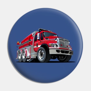 Cartoon firetruck Pin