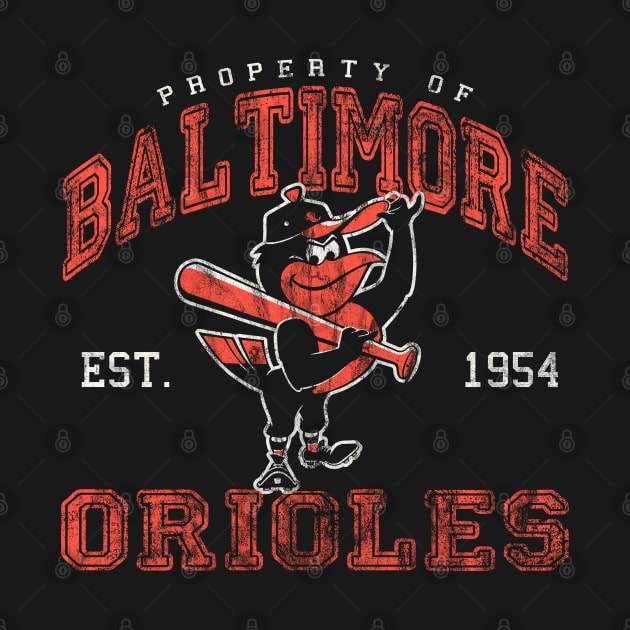 Property of Baltimore 1954 by Alema Art