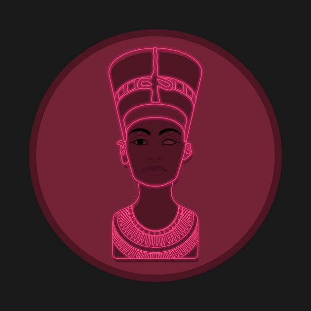 Nefertiti Queen of Neon by Hayh0