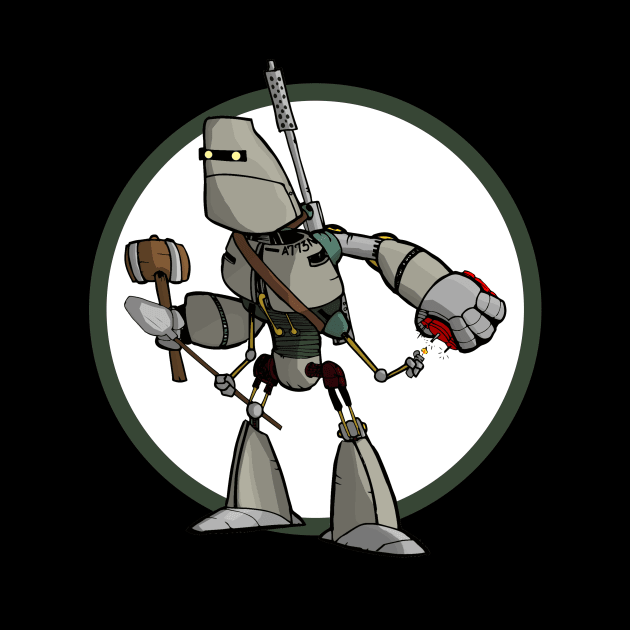 Combat Engineer Robot by Lefthandninja