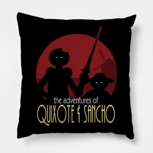 The adventures of Quixote and Sancho Pillow