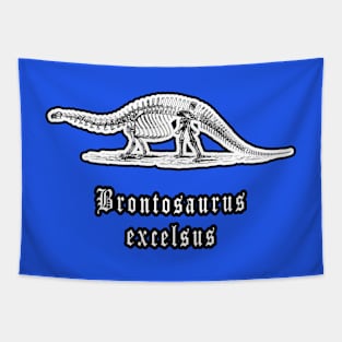 🦖 Fossil Skeleton of a Brontosaurus excelsus Dinosaur Tapestry