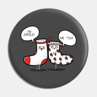 Love socks Pin