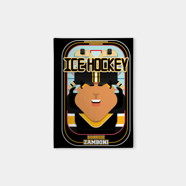 Ice Hockey Black and Yellow - Boardie Zamboni - Indie version