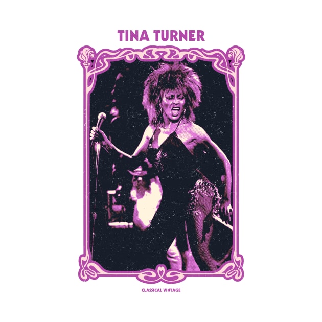 Tina Turner Classical Psychedelic by Joker Keder