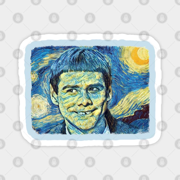 Dumb and Dumber Van Gogh Style Magnet by todos
