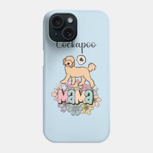 Apricot Cream Golden Cockapoo Mama Phone Case