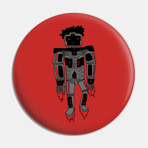 Robodoodle Pin by LilSteen