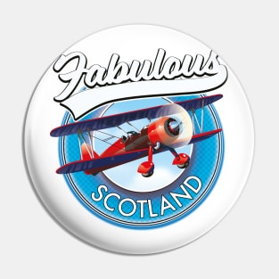 Fabulous Scotland logo Pin