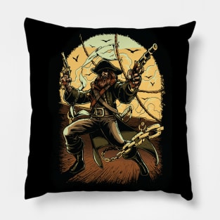 Pirate Weapons Chains Pillow