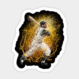 Roberto Clemente Sticker for Sale by DFurco