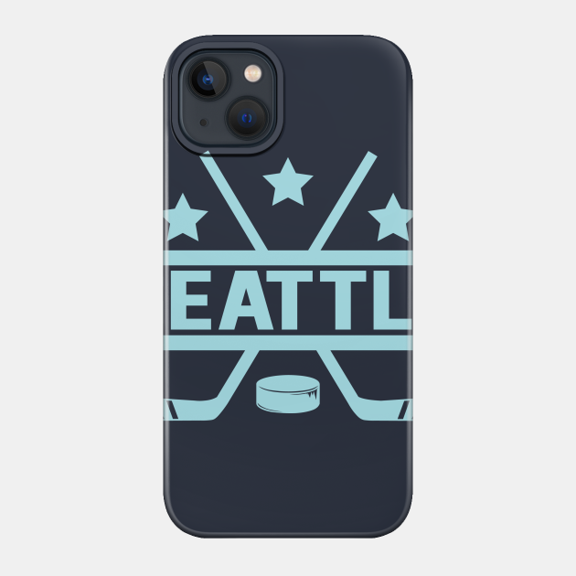 Seattle Hockey - Seattle - Phone Case